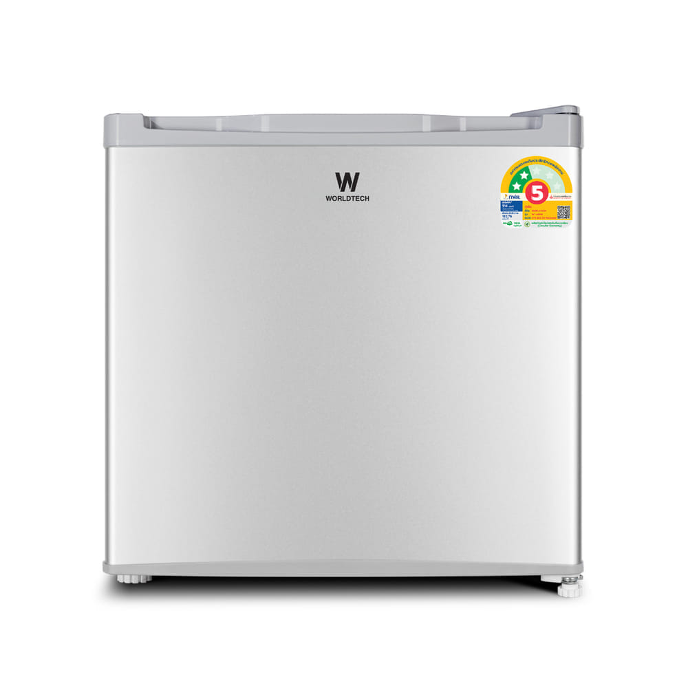 ตู้เย็น มินิบาร์ WORLDTECH รุ่น WT-MB48 ขนาด  1.7 คิว ความจุ 46 ลิตร สีเทา